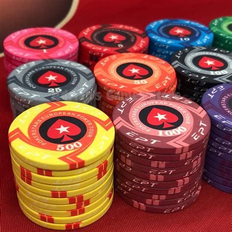  how much are pokerstars chips worth